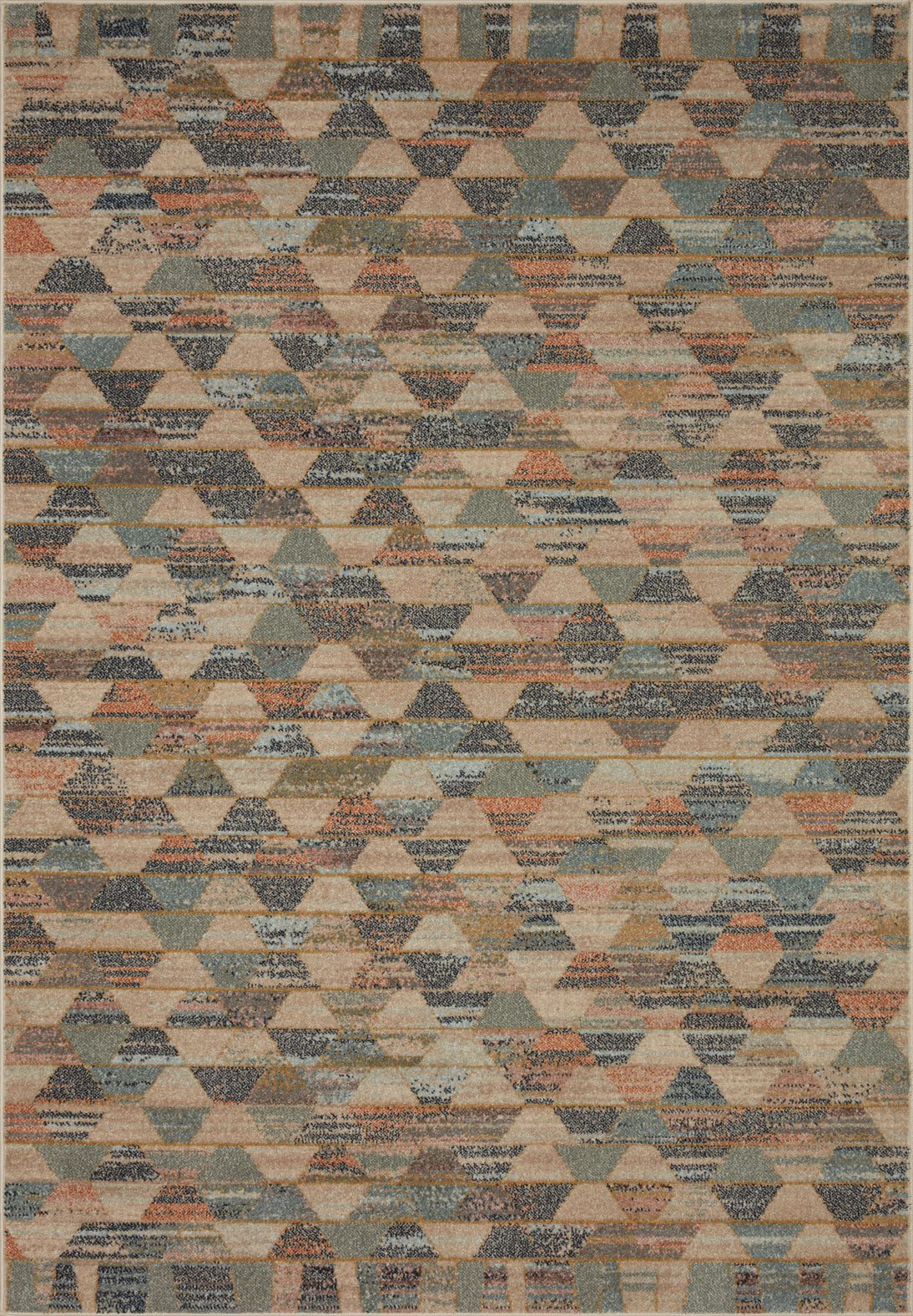 Loloi Chalos CHA-01 Natural/Multi Area Rug by Justina Blakeney