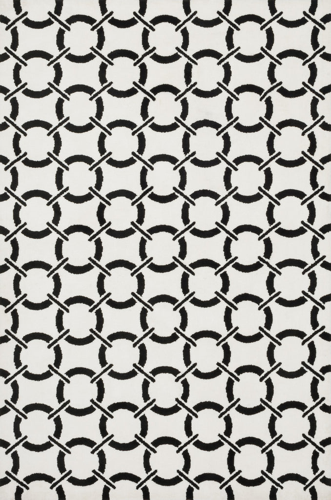 Loloi Charlotte CT-05 Ivory / Onyx Area Rug main image