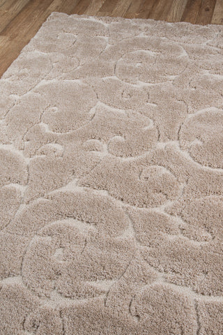 Momeni Charlotte CHA-3 Beige Area Rug Corner Image Feature