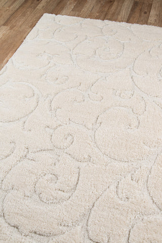 Momeni Charlotte CHA-3 Ivory Area Rug Corner Image Feature