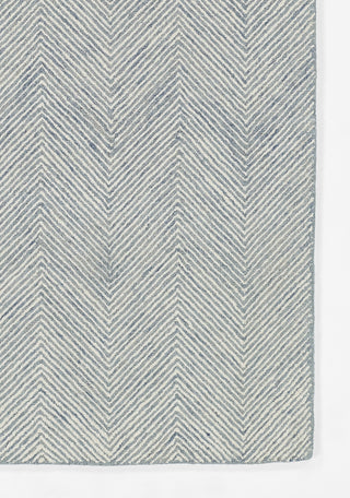 Momeni Charles CHR-1 Blue Area Rug Corner Image