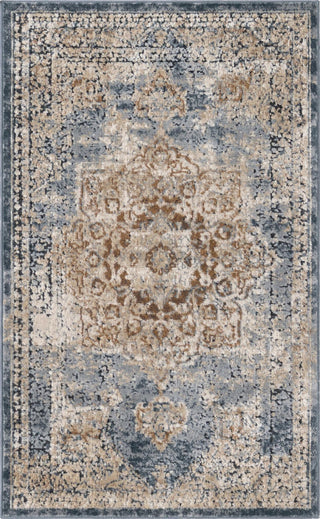 Unique Loom Chateau T-H443E Slate Blue Area Rug main image