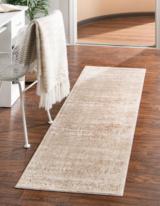 Unique Loom Chateau T-H463D Beige Area Rug Runner Lifestyle Image