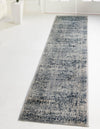 Unique Loom Chateau T-H463D Dark Blue Area Rug Runner Lifestyle Image