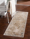 Unique Loom Chateau T-H542F Beige Area Rug Runner Lifestyle Image