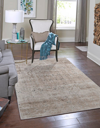 Unique Loom Chateau T-K056A Beige Area Rug Rectangle Lifestyle Image Feature