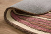 Loloi Chaya CHY-01 Berry/Spice Area Rug by Justina Blakeney Backing