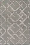 Chamber CHB-1003 Green Hand Tufted Area Rug by Surya 5' X 7'6''