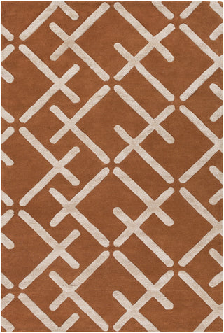 Chamber CHB-1004 Orange Hand Tufted Area Rug by Surya 5' X 7'6''