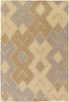 Chamber CHB-1006 Yellow Hand Tufted Area Rug by Surya 5' X 7'6''