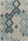 Chamber CHB-1007 Gray Hand Tufted Area Rug by Surya 5' X 7'6''