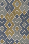 Chamber CHB-1008 Green Hand Tufted Area Rug by Surya 5' X 7'6''