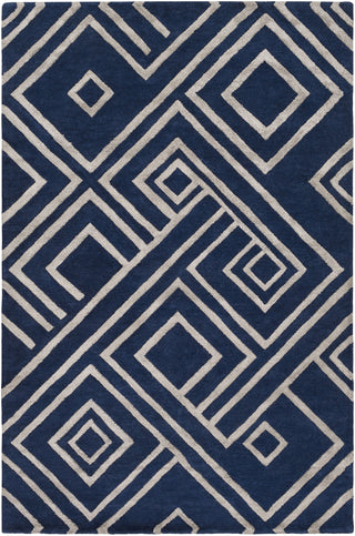 Chamber CHB-1010 Blue Hand Tufted Area Rug by Surya 5' X 7'6''