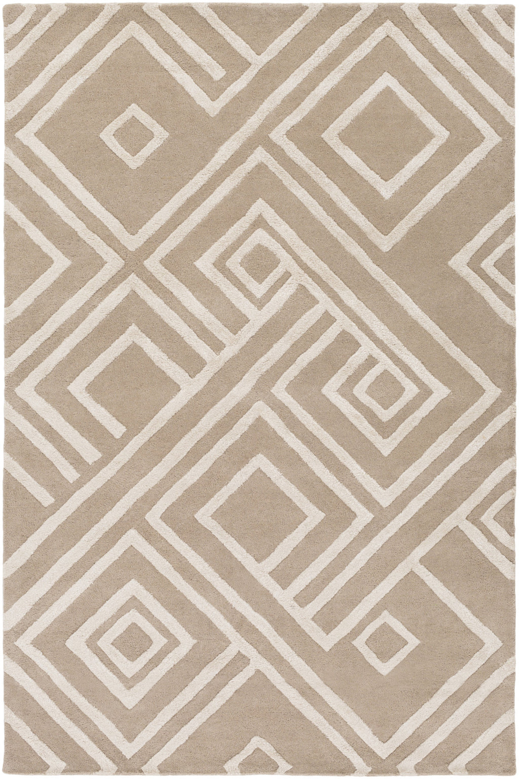 Chamber CHB-1013 White Hand Tufted Area Rug by Surya