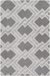 Chamber CHB-1017 Gray Hand Tufted Area Rug by Surya 5' X 7'6''