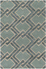 Chamber CHB-1020 Green Hand Tufted Area Rug by Surya 5' X 7'6''