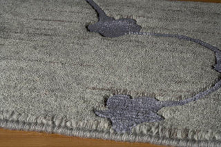 Momeni Chelsea CE-10 Charcoal Area Rug Corner Shot