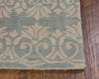 KAS Chelsea 2379 Light Blue Border Area Rug 