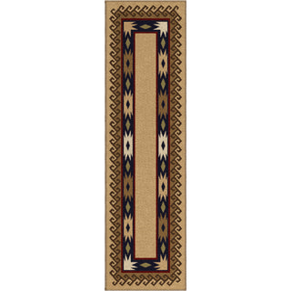 Orian Rugs Cherokee San Angelo Beige Area Rug Runner