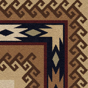 Orian Rugs Cherokee San Angelo Beige Area Rug Swatch