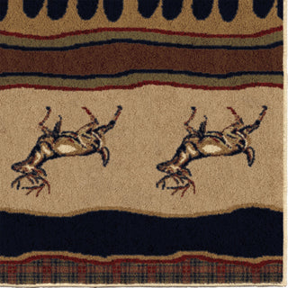 Orian Rugs Cherokee Nature Multi Area Rug Close Up