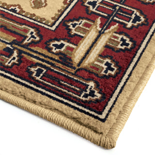 Orian Rugs Cherokee Denison Ivory Area Rug Corner Shot