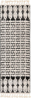 Unique Loom Cherokee T-CHRK1 Charcoal Area Rug Runner Top-down Image