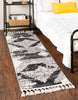 Unique Loom Cherokee T-CHRK4 Fossil Gray Area Rug Runner Lifestyle Image