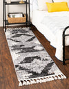 Unique Loom Cherokee T-CHRK4 Fossil Gray Area Rug Runner Lifestyle Image