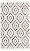 Unique Loom Cherokee T-CHRK5 Black and White Area Rug main image
