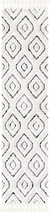 Unique Loom Cherokee T-CHRK5 Black and White Area Rug Runner Lifestyle Image