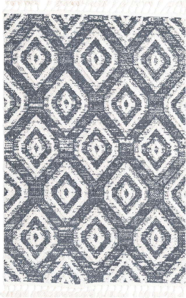 Unique Loom Cherokee T-CHRK5 Blue Gray Area Rug main image