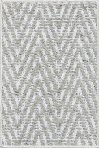 Momeni Chevron CHE-B Grey Area Rug by Broadloom main image