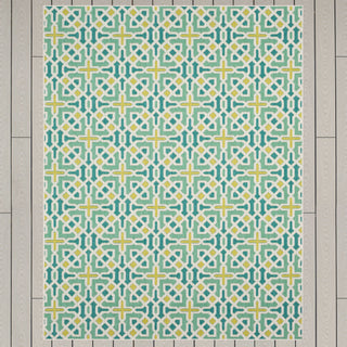 Karastan Drew and Jonathan Outdoor Chilcott Wintergreen Area Rug Main Image