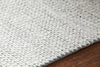Chandra Chloe CHL-38501 Silver Area Rug Detail