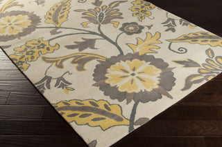 Surya Chapman Lane CHLN-9004 Lemon Hand Tufted Area Rug by angelo:HOME 5x8 Corner