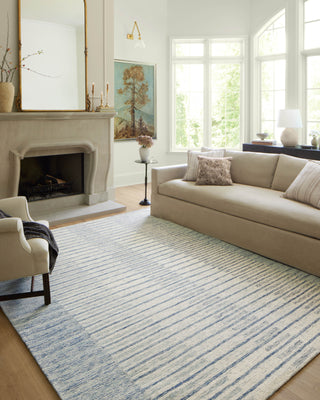 Loloi Chris CHR-01 Ivory/Denim Area Rug by Loves Julia Main Image