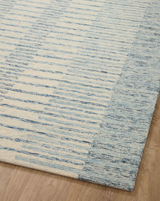 Loloi Chris CHR-01 Ivory/Denim Area Rug by Loves Julia Angle Image