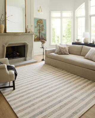 Loloi Chris CHR-05 Ivory/Slate Area Rug by Loves Julia Main Image