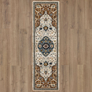 Karastan Zephyr Chronos Rust Area Rug Main Image