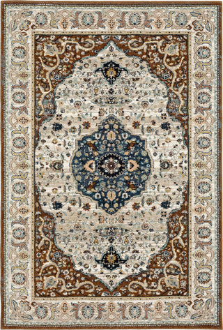 Karastan Zephyr Chronos Rust Area Rug Main Image