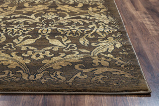 Rizzy Chateau CH4437 Black / Brown Area Rug Detail Image