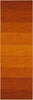 Surya Chaz CHZ-5004 Bright Orange Area Rug 2'6'' X 8' Runner