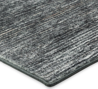 Dalyn Ciara CR1 Charcoal Area Rug Corner Image