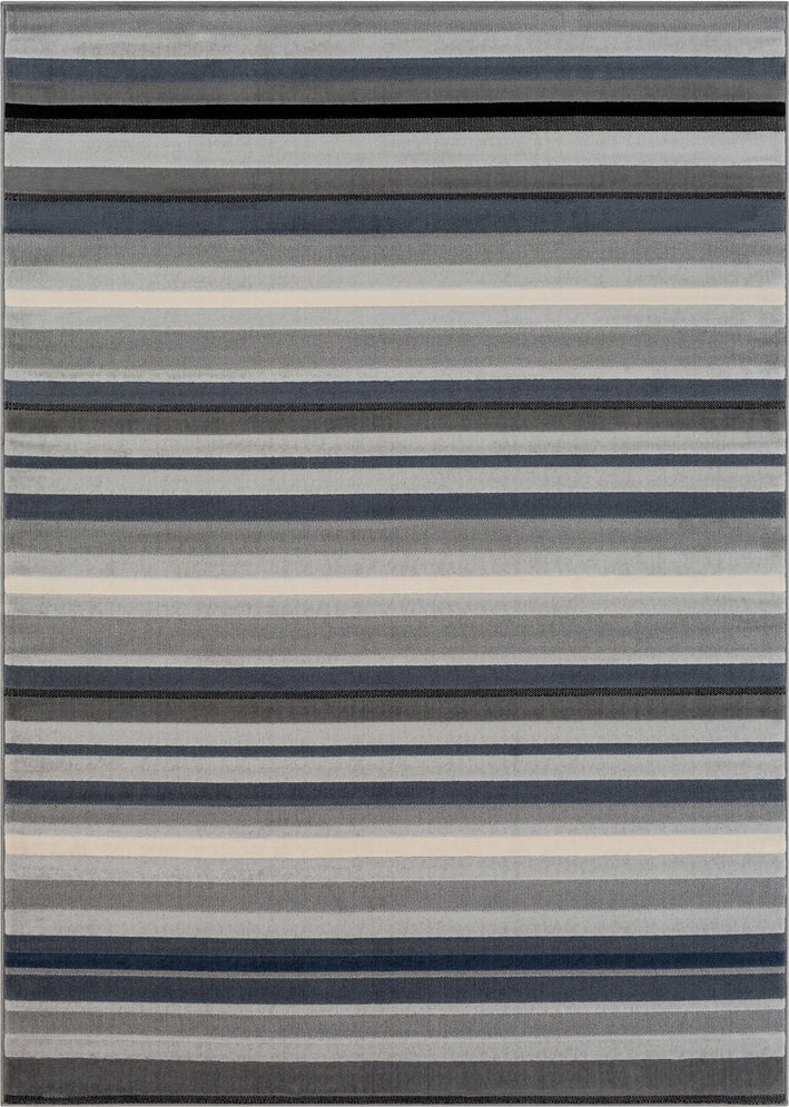 Surya City CIT-2312 Light Gray Taupe Black Charcoal Beige Area Rug Mirror main image