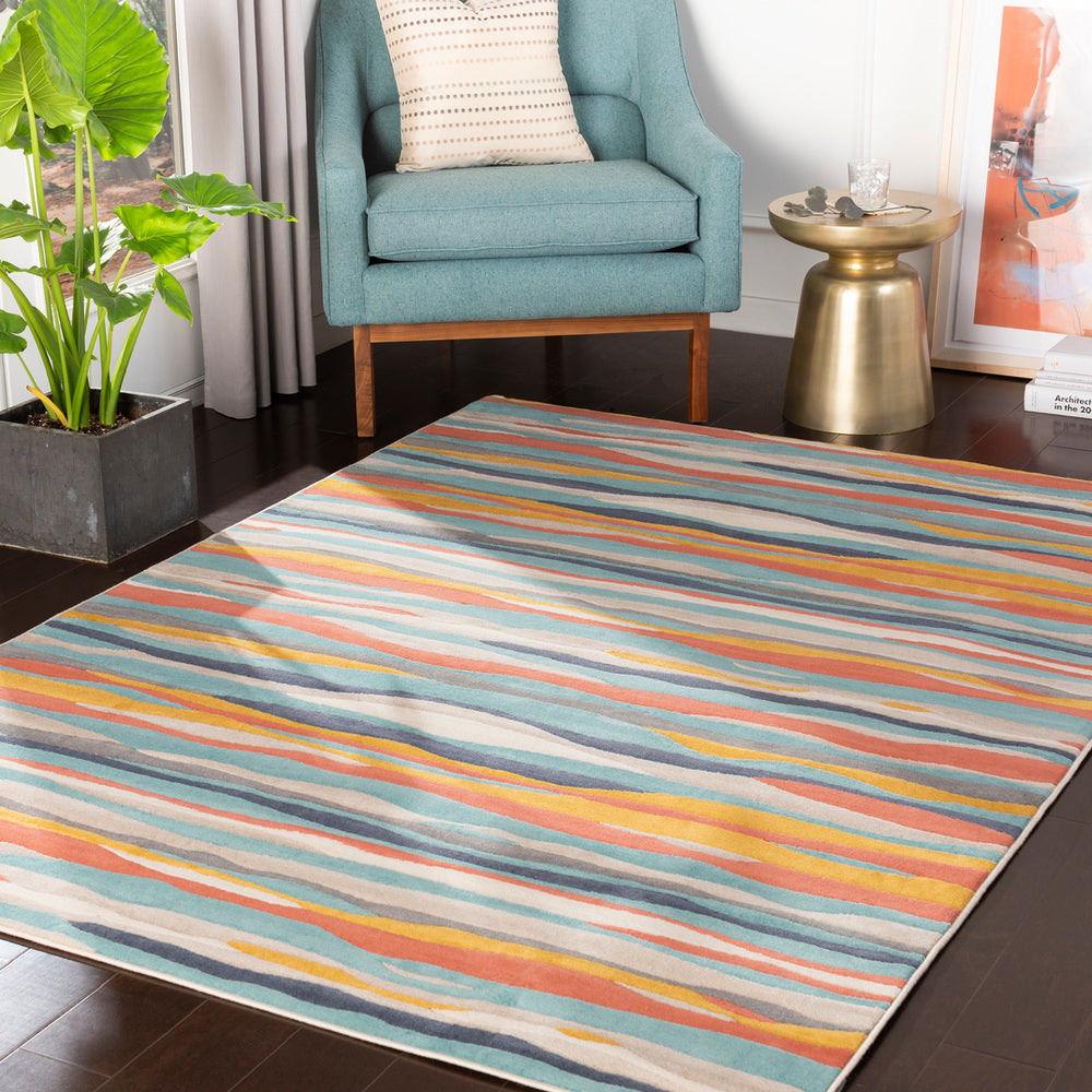 Surya City CIT-2323 Area Rug Room Scene Feature