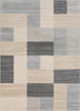 Surya City CIT-2344 Light Gray Taupe Beige Khaki Area Rug Mirror main image