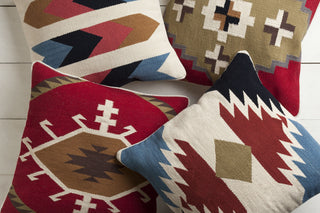 Surya Cotton Kilim Taken with Tribal  Feature