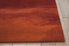 Calvin Klein CK10 Luster Wash Russet Tones SW01 Rust Area Rug Detail