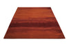 Calvin Klein CK10 Luster Wash Russet Tones SW01 Rust Area Rug Angle Shot